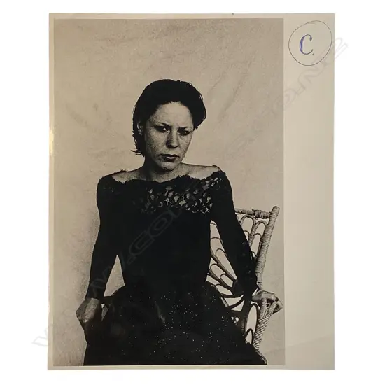 Peter Peryer 'Woman in evening dress', 1979 (Erika)